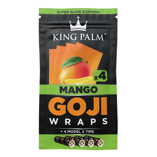 OZ PUFF King Palm - Goji Blunt Wraps Mango Flavour 4-Pack