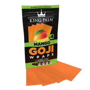 OZ PUFF King Palm - Goji Blunt Wraps Mango Flavour 4-Pack